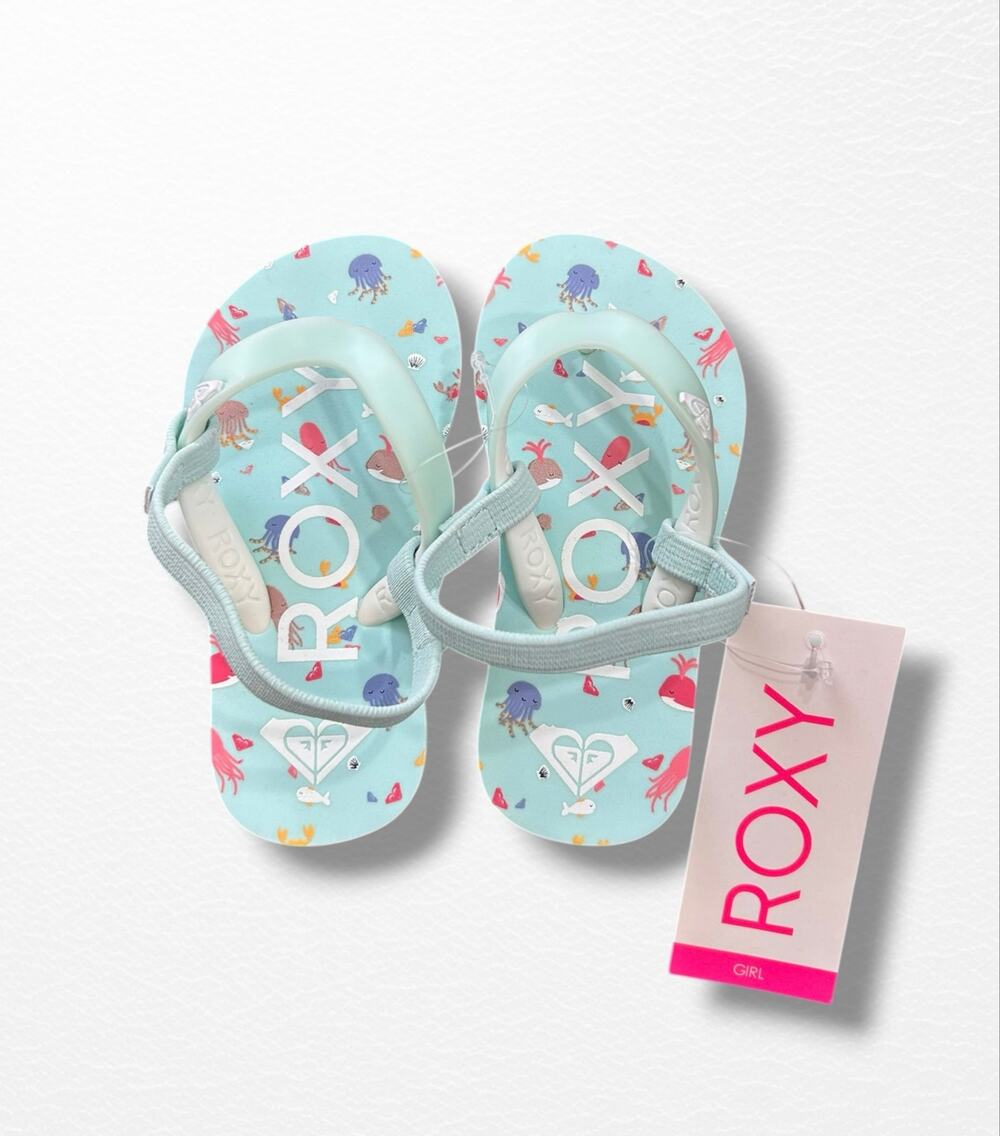 NWT Roxy Tahiti Toddler Strap Sandal, Size 6